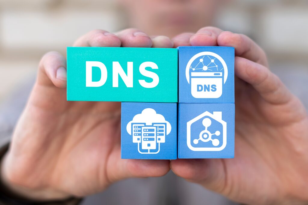 DNS Domain Name System Concept photography